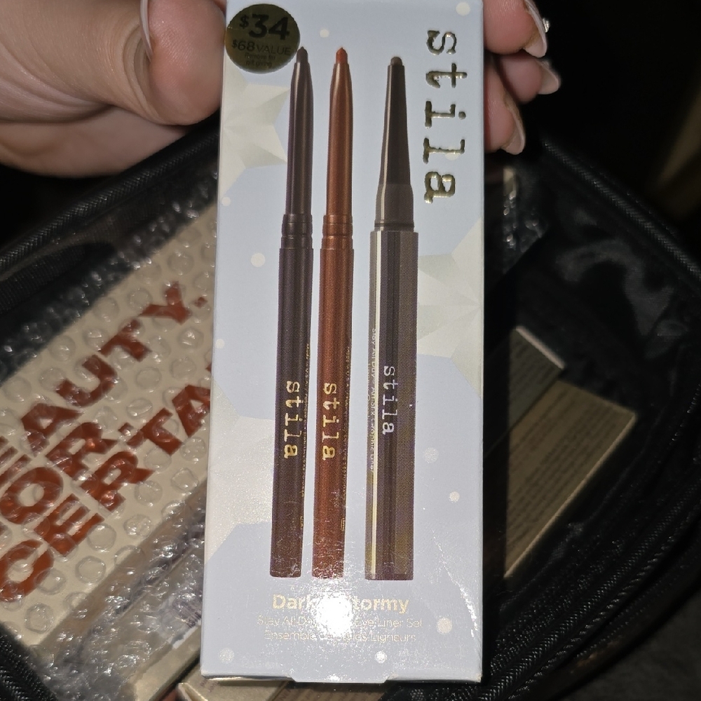 Stila Dark And Stormy Eyeliner Trio Set